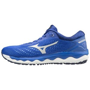 Adidasi Alergare Mizuno Wave Sky 3 Dama - Albastri